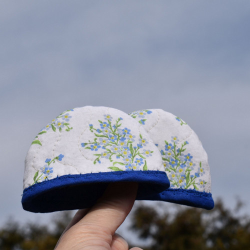 Mini chňapky - Pomněnkové — foto 5