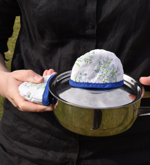 Mini chňapky - Pomněnkové — foto 4
