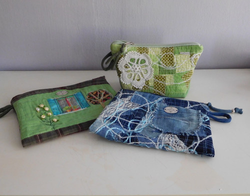 Patchwork - quilting - art / taštička — foto 4