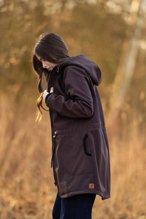 Parka Kombi čokoládová — foto 3