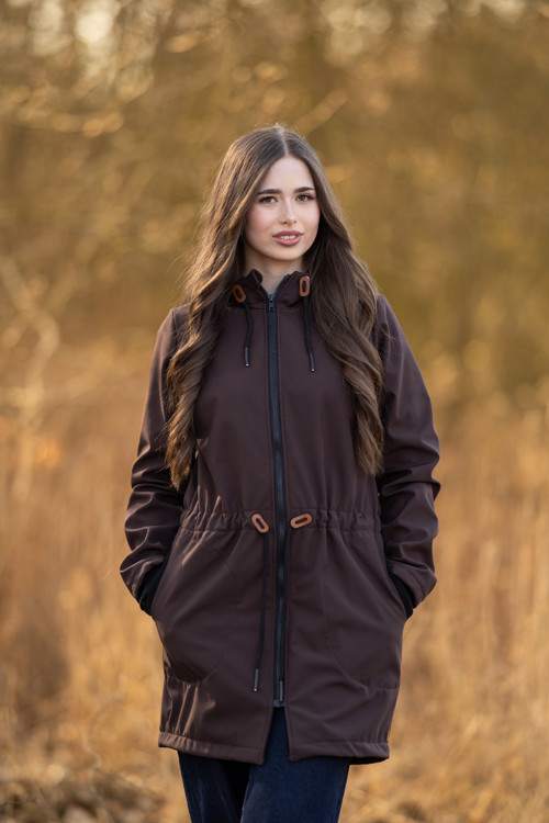 Parka Kombi čokoládová — foto 4