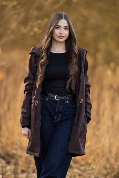 Parka Kombi čokoládová — foto 2