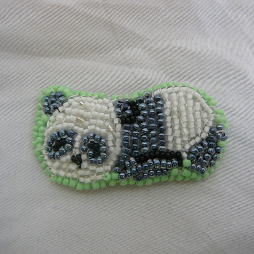 Brož-medvídek panda-spící — foto 3