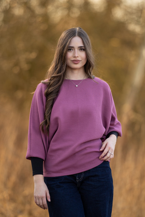 Netopýří mikina ostružinová — foto 5
