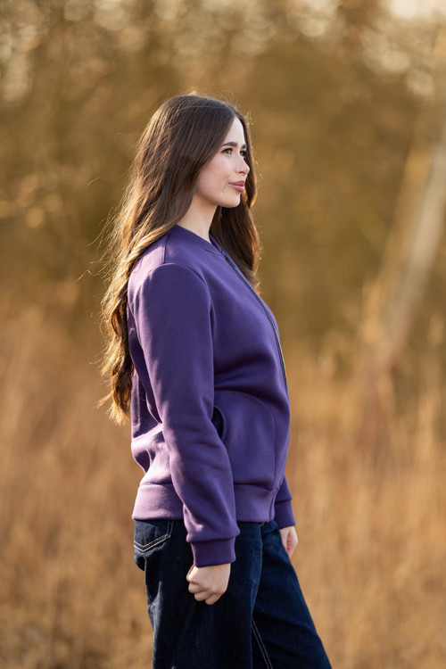 Bomber Kali fialová — foto 3