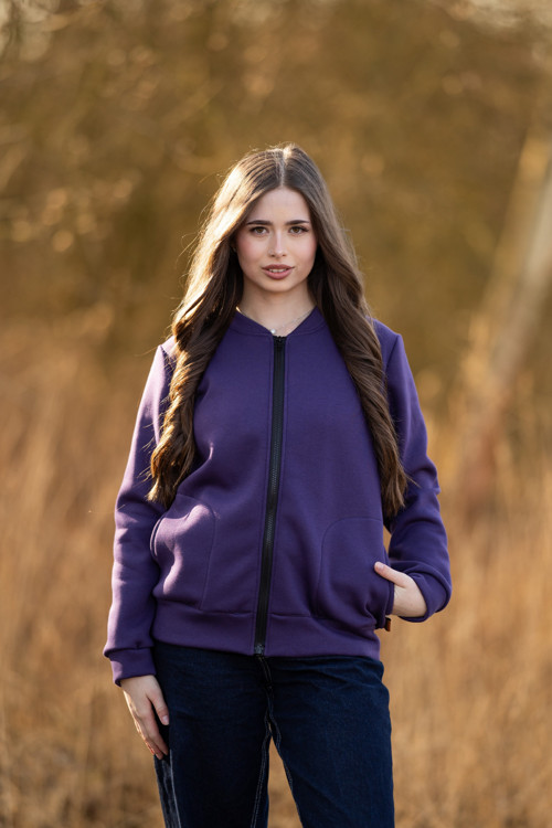 Bomber Kali fialová — foto 2