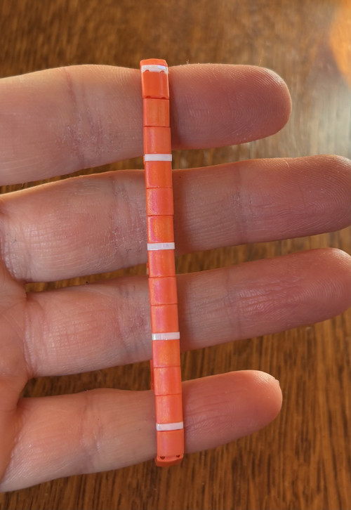 Miyuki naramek orange — foto 3