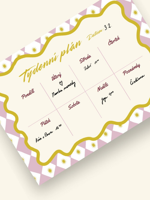 Barevný týdenní plánovač – 12 týdnů PDF — foto 3