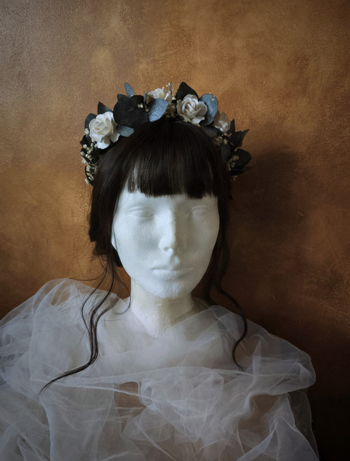 Čelenka "Eucalyptová romance" — foto 6