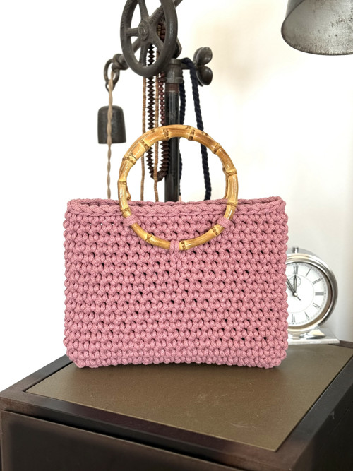 Háčkovaná kabelka " Rosalie " — foto 2