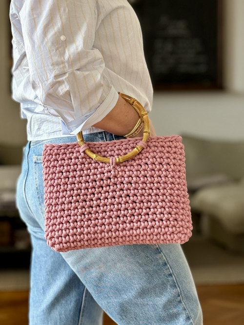 Háčkovaná kabelka " Rosalie " — foto 6
