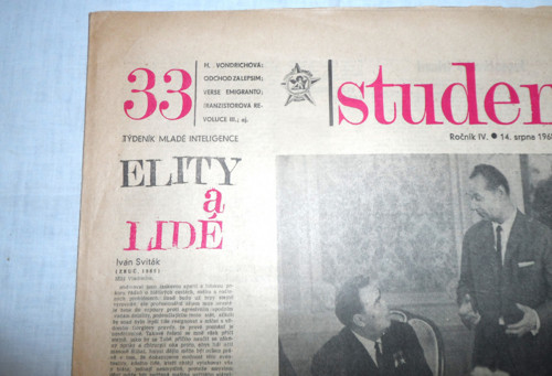 NOVINY Student, č. 33 • 14. srpna 1968 — foto 2