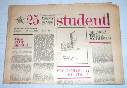 NOVINY Student, č. 25 • 19. června 1968 — foto 2