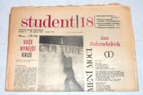 NOVINY Student, č. 18 • 30. dubna 1968 — foto 2