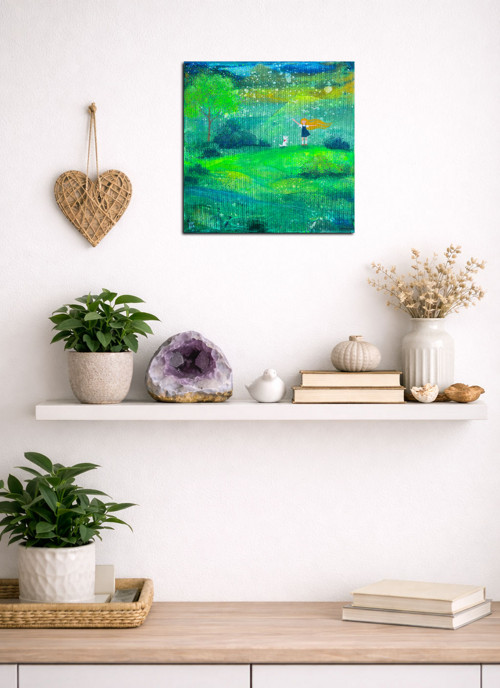 Vítání jara - 30x30cm — foto 4