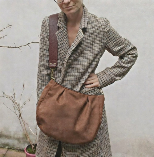 Taška HOBO style BROWN — foto 2