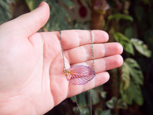 Lístečkový choker - hravý náhrdelník — foto 3