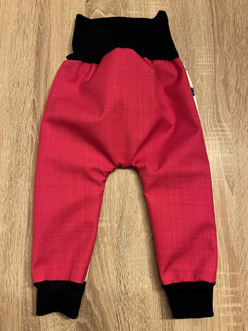 Softsheelové kalhoty vel. 80 - 110 — foto 2