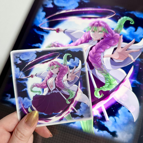 Samolepka Mitsuri (Demon Slayer) — foto 2