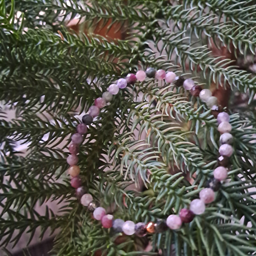 Turmalín multicolor broušený — foto 2