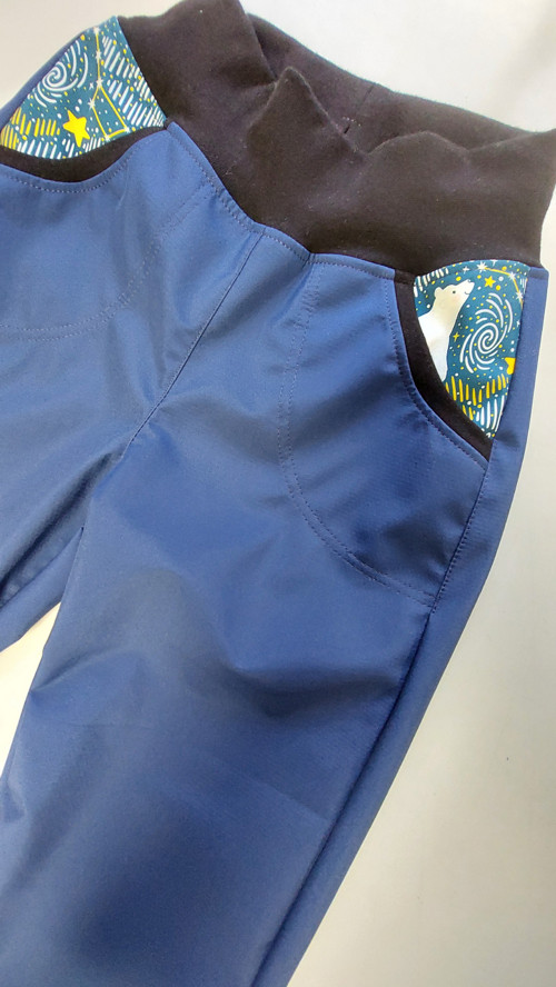 Dětské letní softshell. kalhoty vel.92 — foto 3