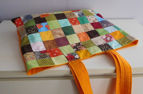 Veselý patchwork - taška — foto 2