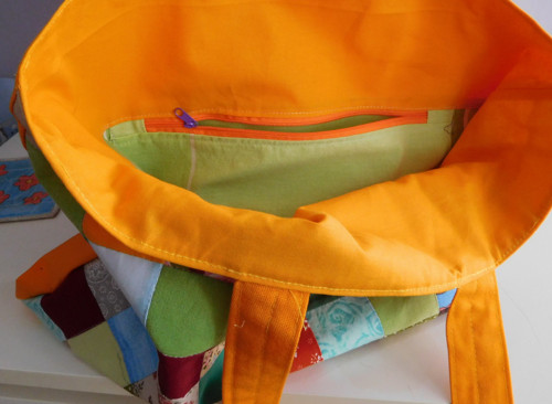 Veselý patchwork - taška — foto 5
