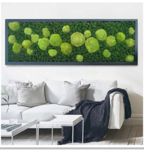 Mechový panel, obraz 40x120 cm — foto 4