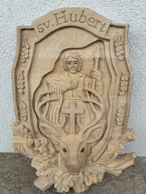 Myslivecký reliéf sv. Hubert — foto 2