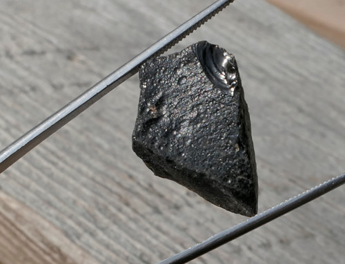 Tektit, meteorit (21 mm) V2960 — foto 3