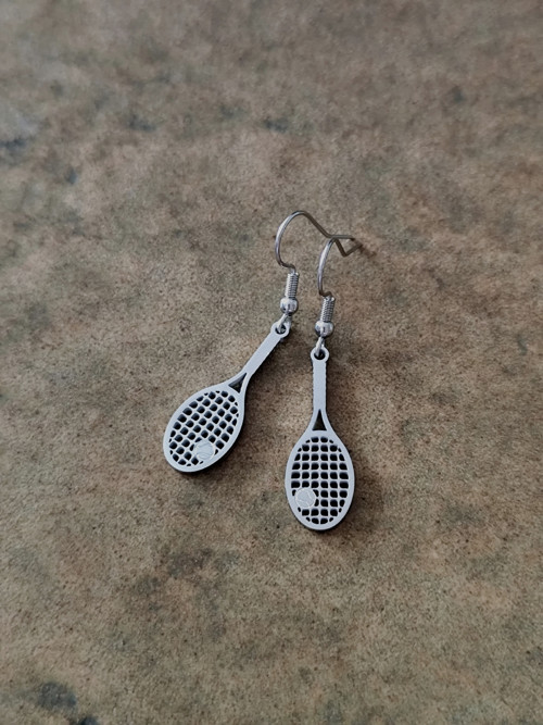 Tenis II - náušnice — foto 2