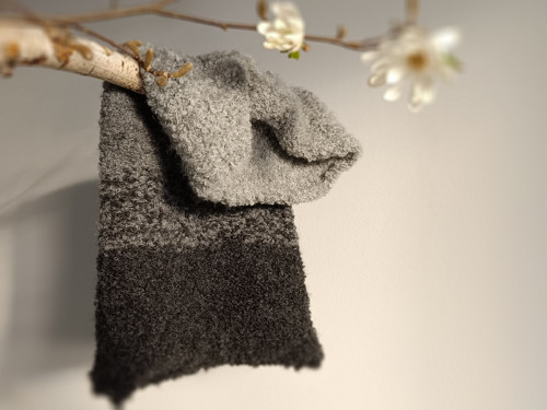 Sivé bouclé — foto 6