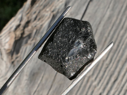 Tektit, meteorit (18 mm) V2980 — foto 3