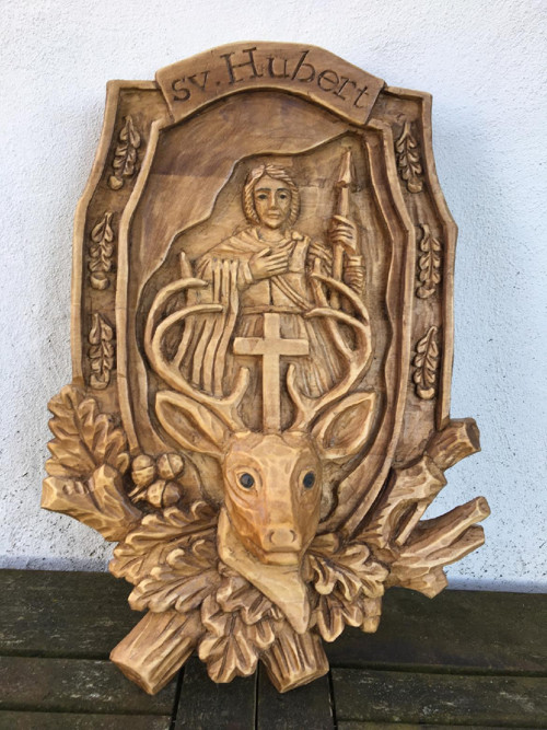 Myslivecký reliéf sv. Hubert — foto 2