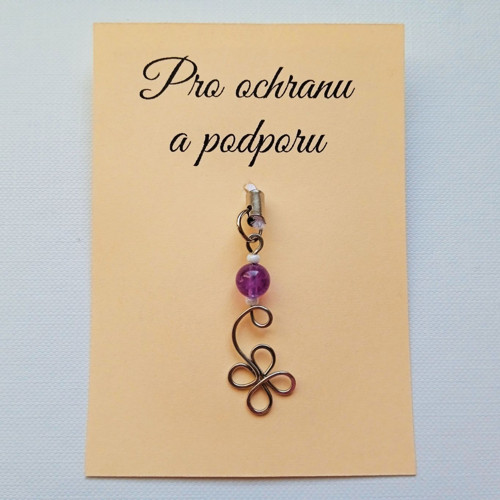 Ochrana a podpora - s ametystem — foto 2