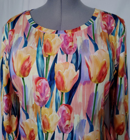 Tričko tulipány — foto 3