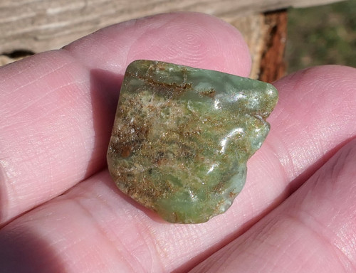 Chryzopras (18 mm) V3046 — foto 2