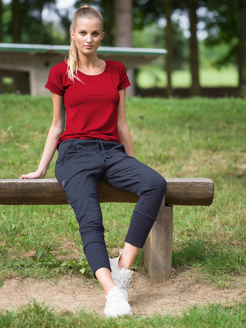 Dámské triko CARLA carnelian red — foto 4