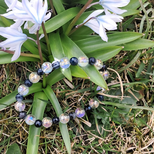 Křišťál aqua aura, achát — foto 3
