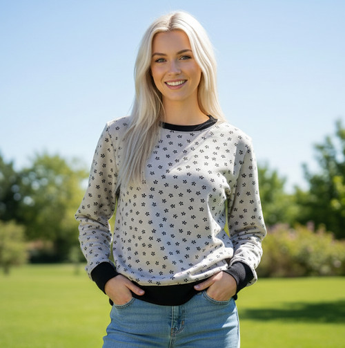 Mikina kytičky — foto 4