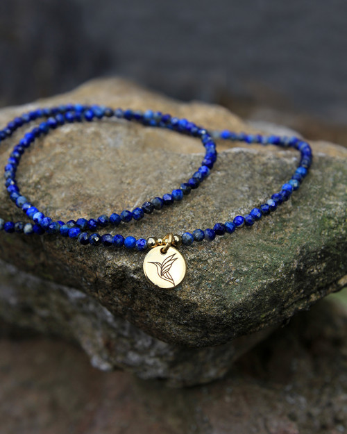 Náhrdelník KOLIBŘÍK - Lapis Lazuli — foto 5