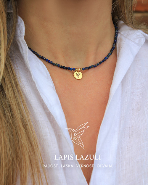 Náhrdelník KOLIBŘÍK - Lapis Lazuli — foto 6