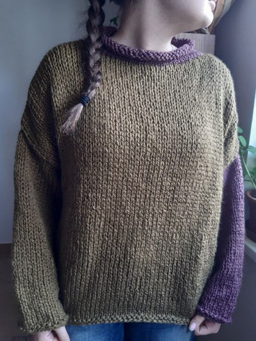 Svetr 2 v 1 SLEVA — foto 6