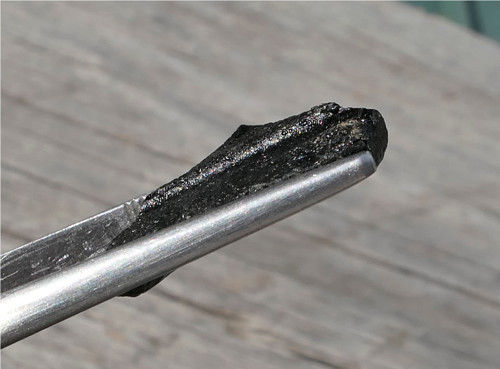 Tektit, meteorit (17 mm) V3069 — foto 2