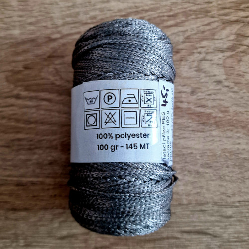 Pletací a háčkovací příze macrame PES (100 g) — foto 3
