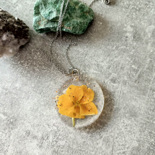 Řetízkový náhrdelník primula — foto 2