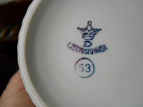Retro porcelán Rokoko — foto 3