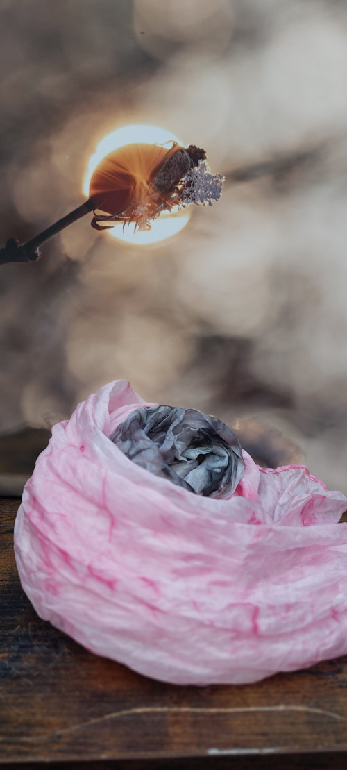 Šál Rosé. 180x90 cm — foto 5