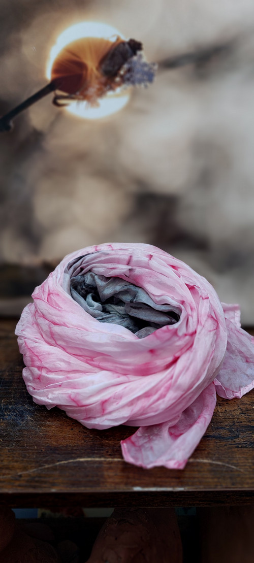 Šál Rosé. 180x90 cm — foto 3