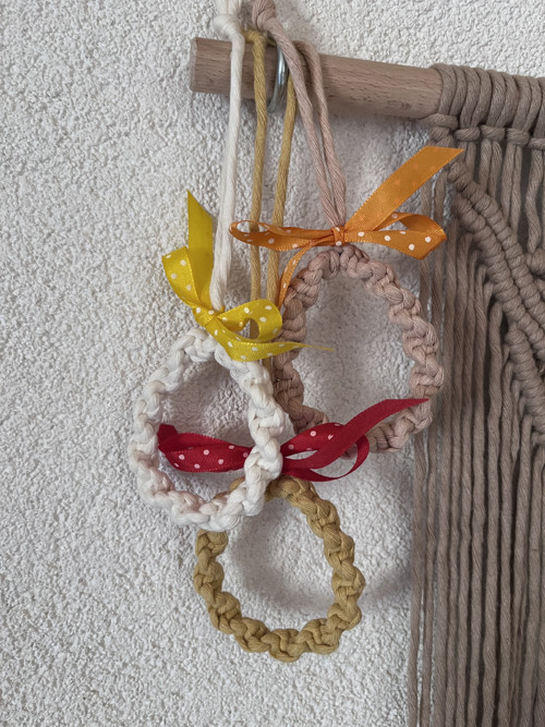 Macramé velikonoční vajíčka — foto 2